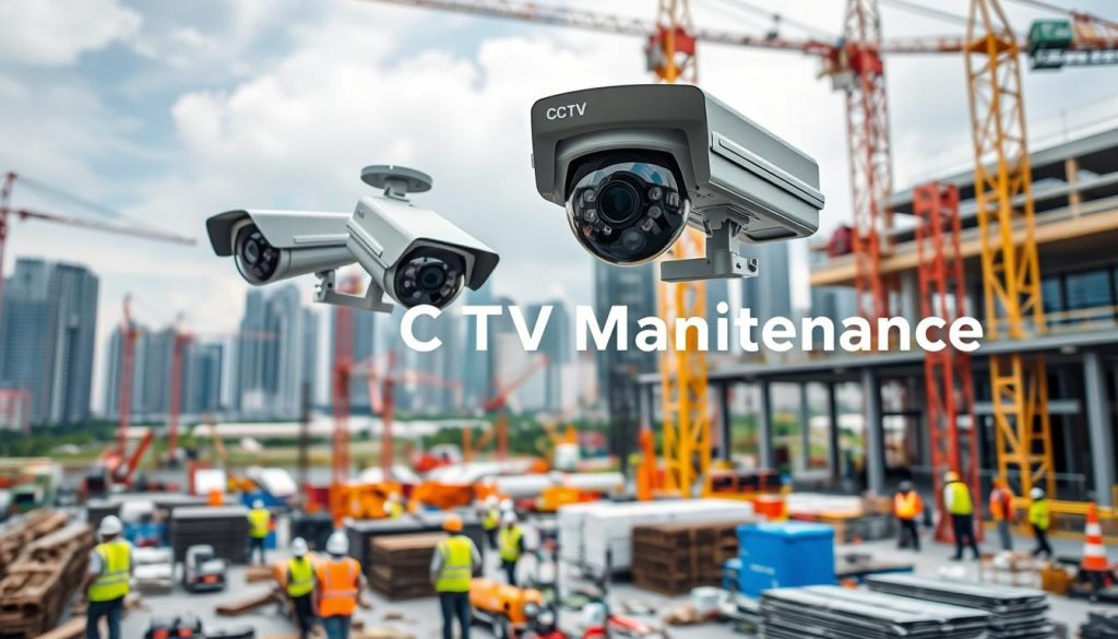 CCTV in construction site security