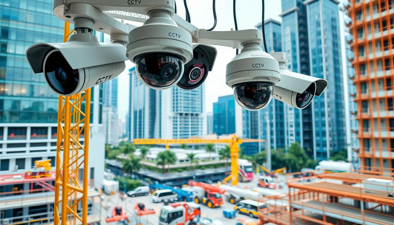 building site surveillance camera