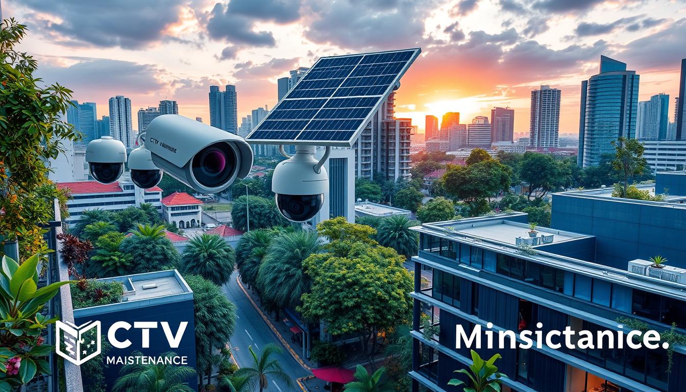 cctv camera with solar