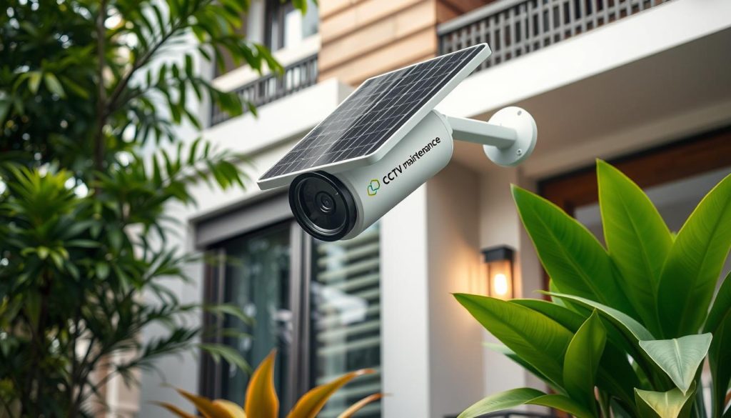 eco-friendly solar camera