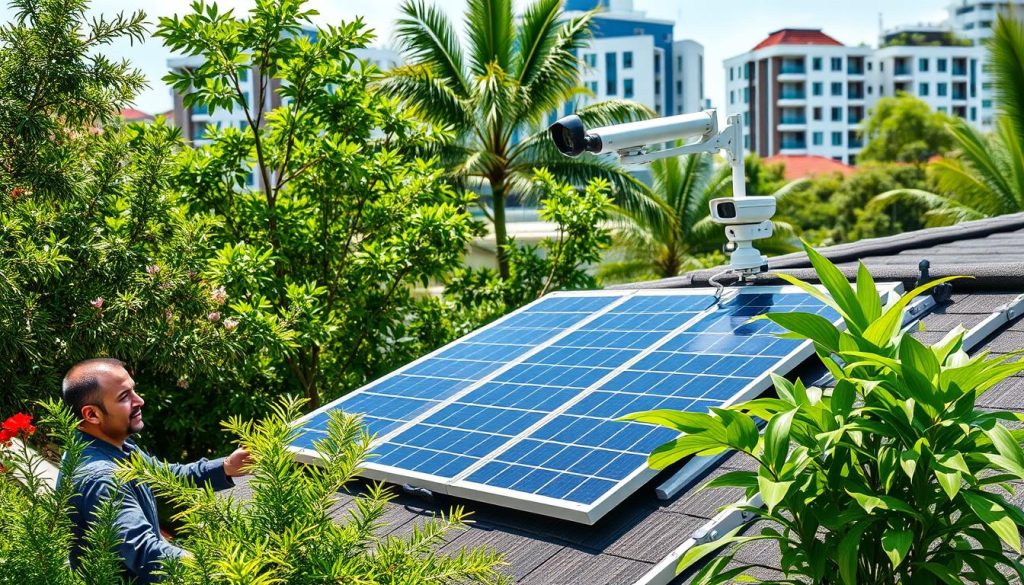 installation tips for solar cameras