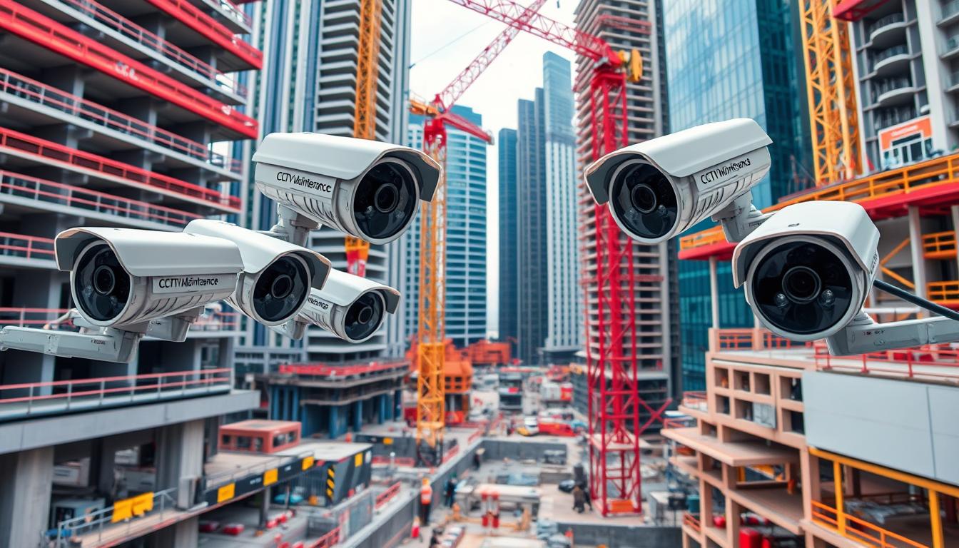 mobile security cameras for construction sites