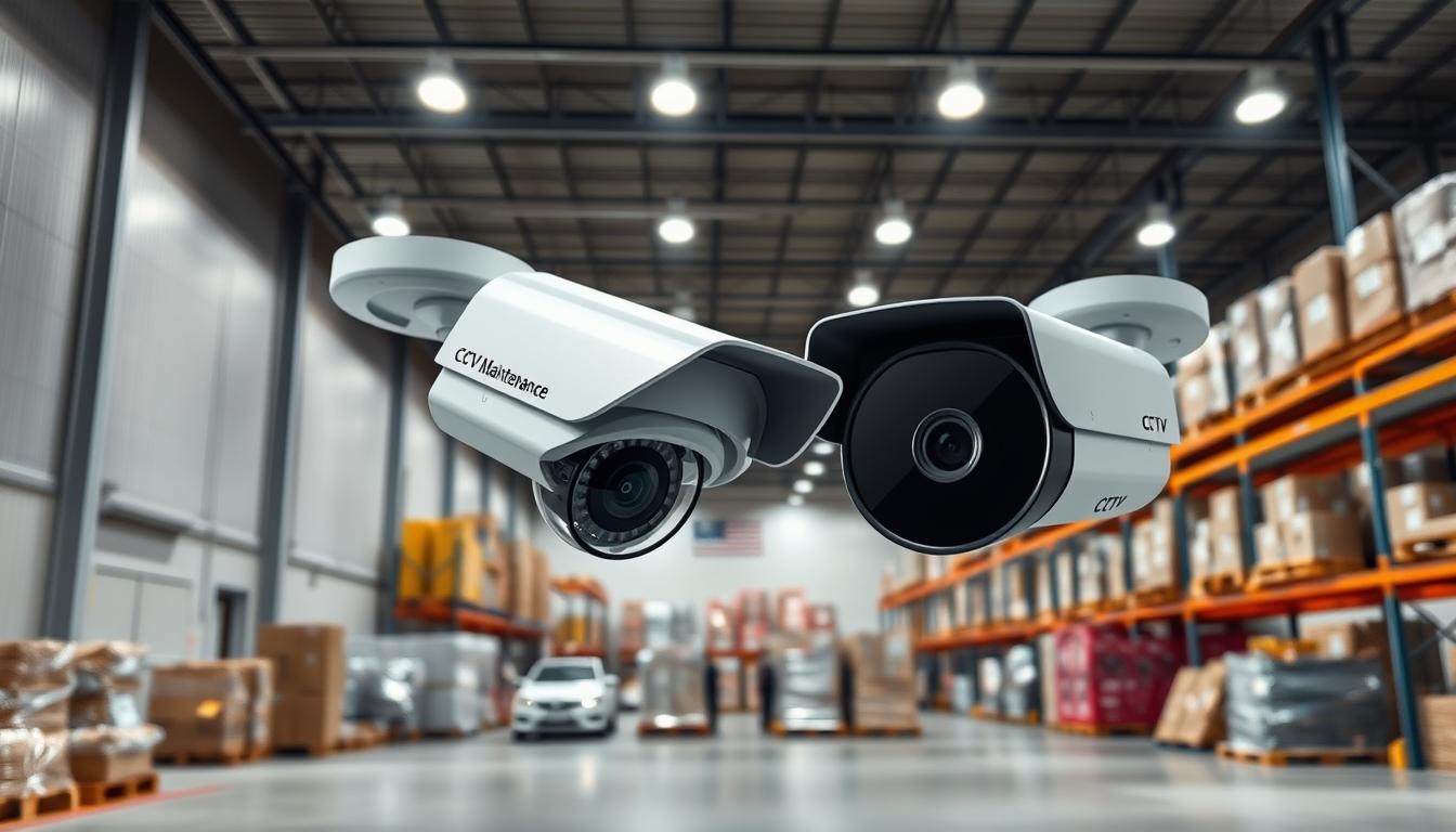 security cameras for warehouse