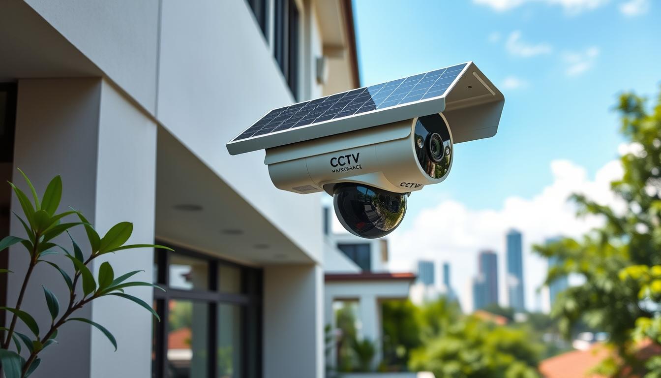 solar cctv camera
