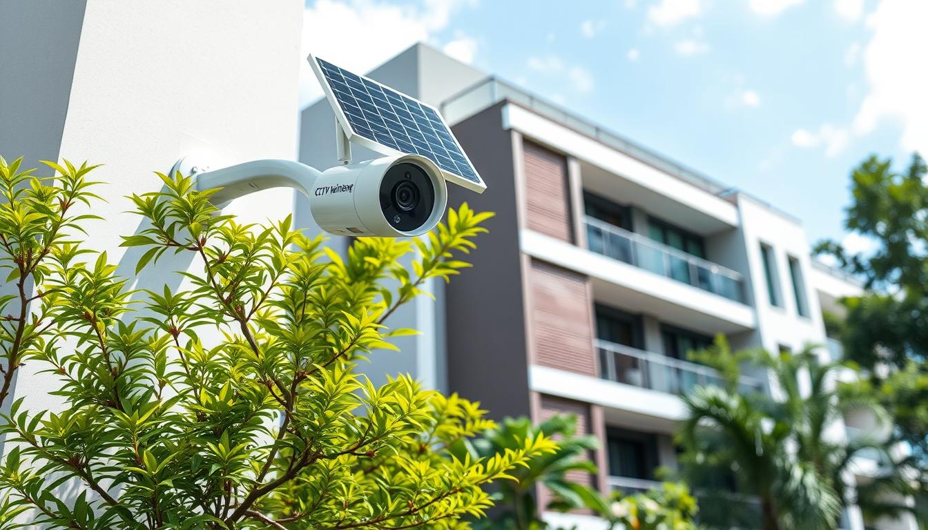 solar outdoor security camera