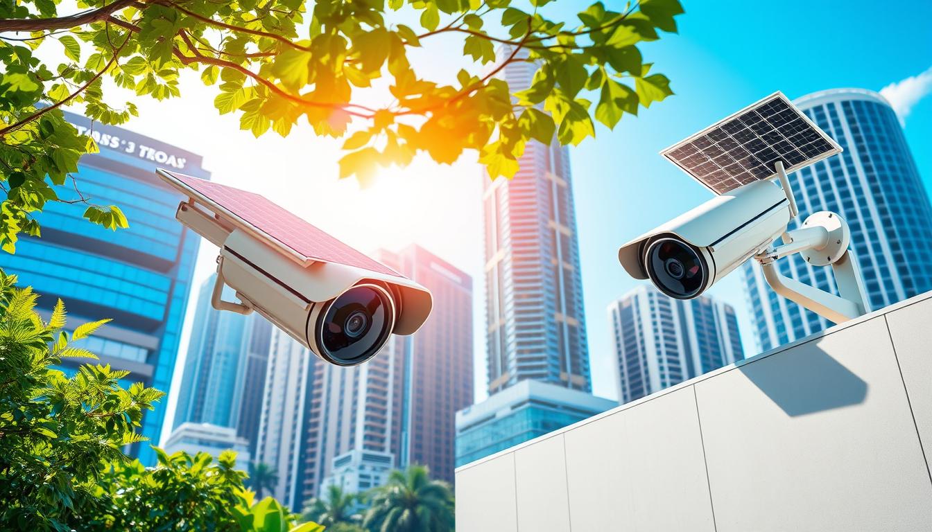 solar surveillance cameras