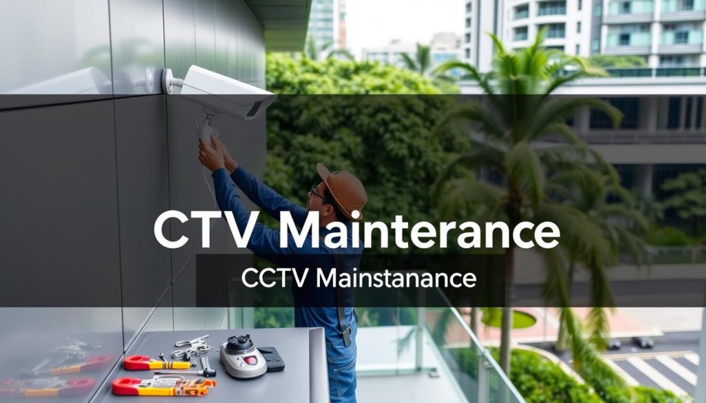 surveillance camera installation