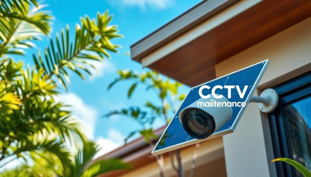 weatherproof solar security camera