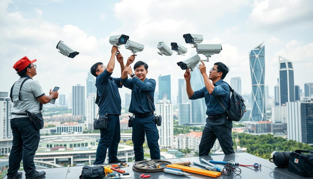 CCTV camera installation responsibility