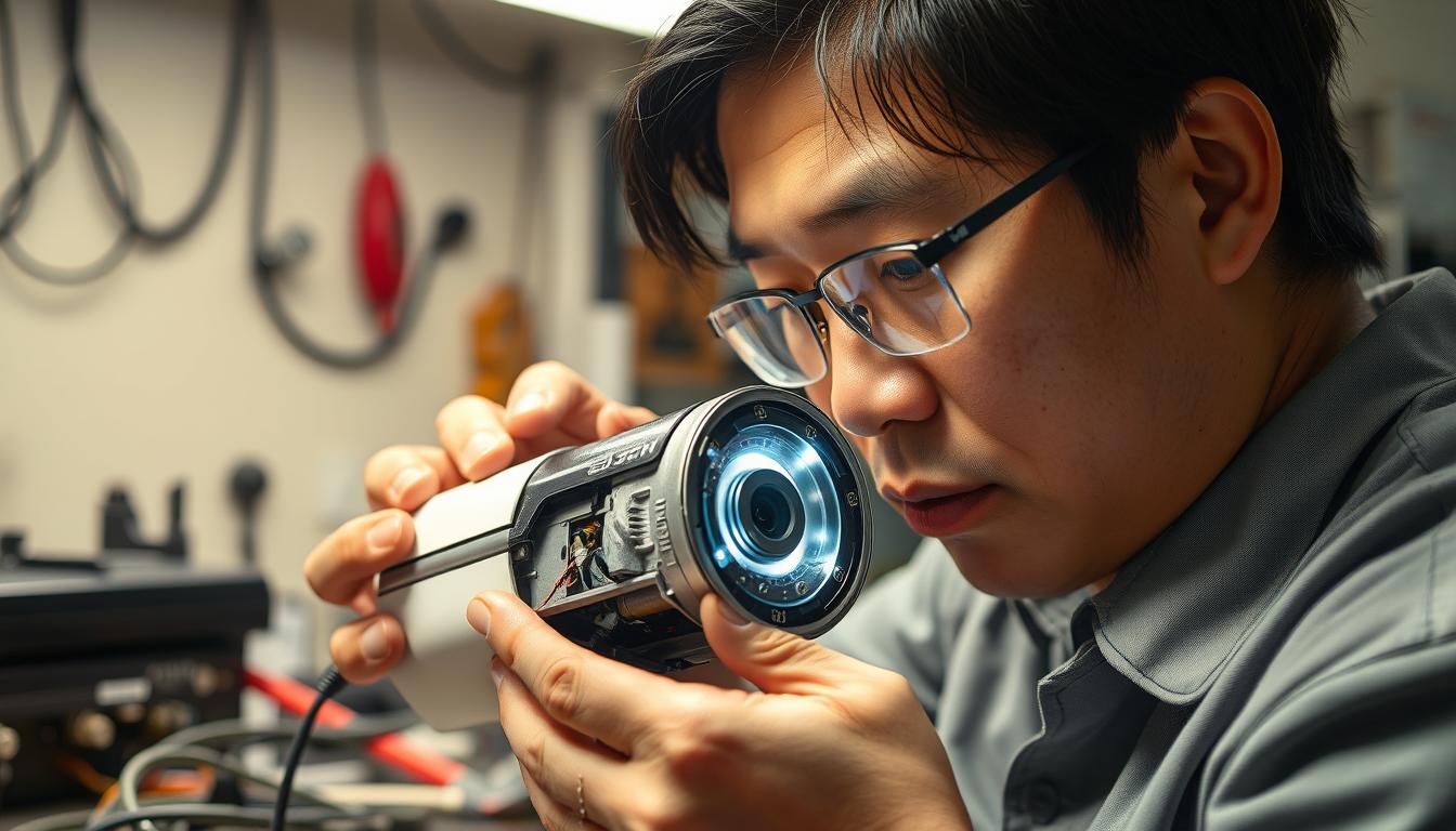 CCTV camera repairable