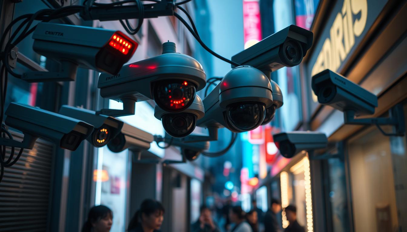 CCTV cameras recording when off