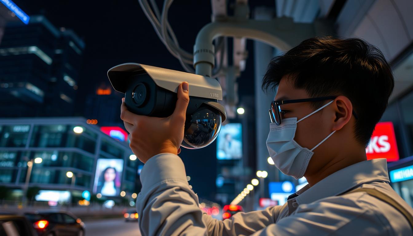 CCTV night vision troubleshooting