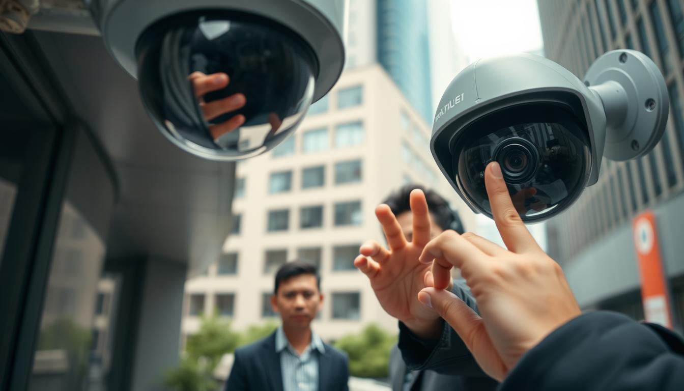 Can someone block my security camera?