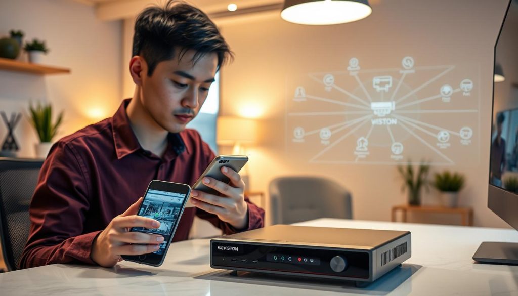 Configure NVR for mobile access