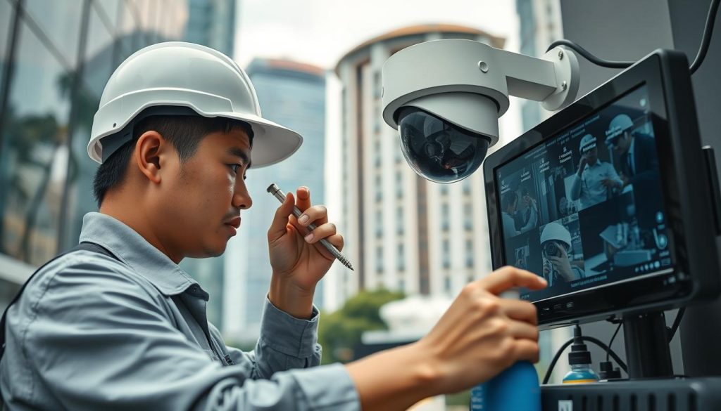 Regular CCTV maintenance guidelines