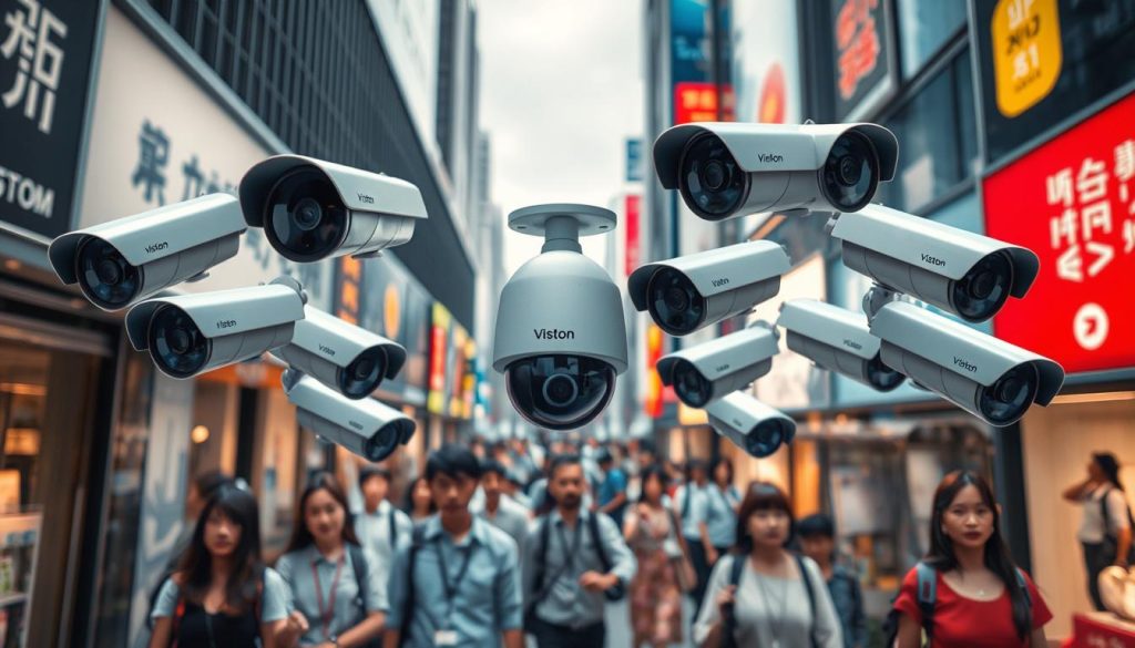 maximum CCTV cameras per area