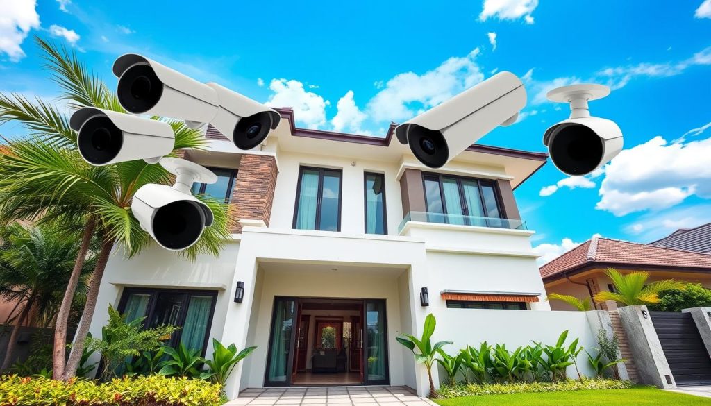 optimizing outdoor camera coverage