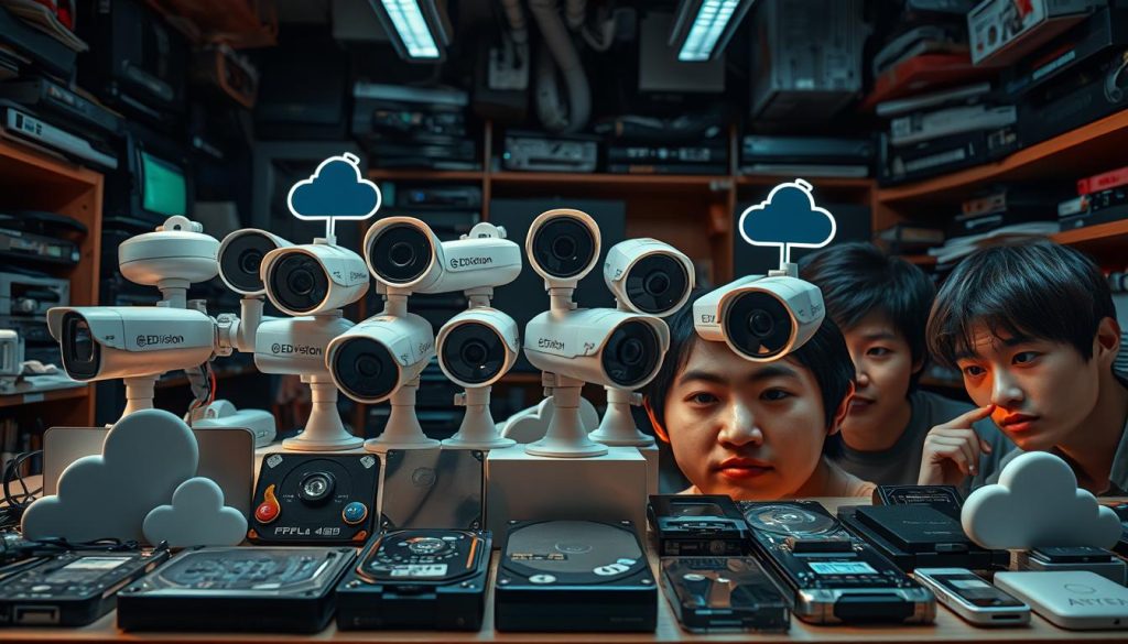 security camera offline storage capacity