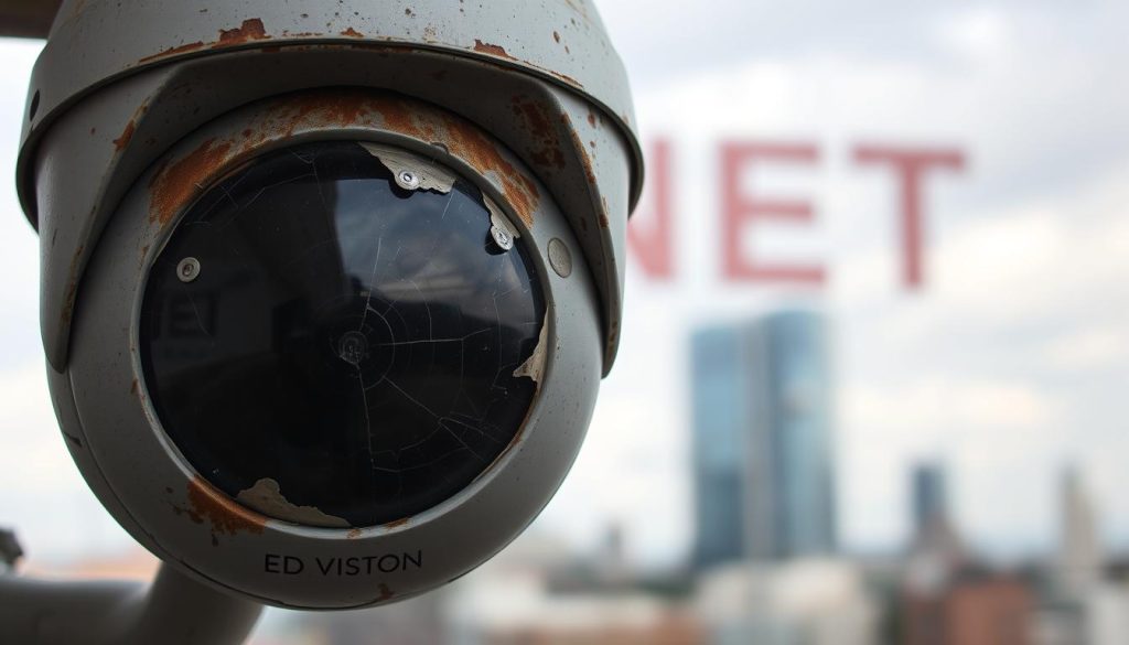 technical wear and tear in security cameras