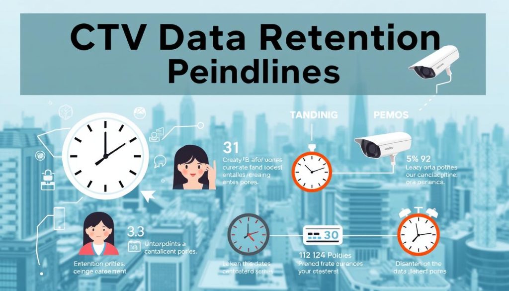 CCTV data retention period guidelines