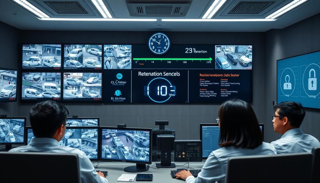 retention time of CCTV footage Singapore