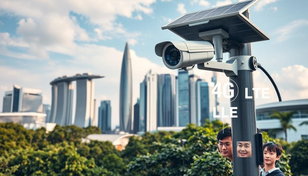 4G LTE security camera remote monitoring technology