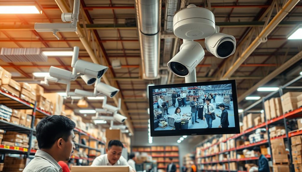 advantages of warehouse surveillance cameras
