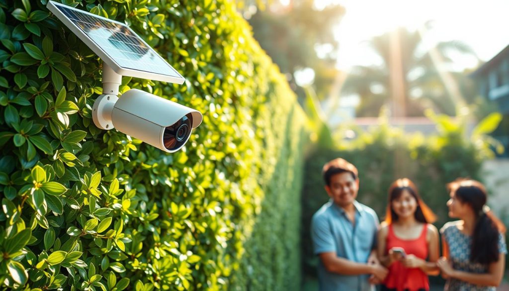 benefits of solar outdoor cameras