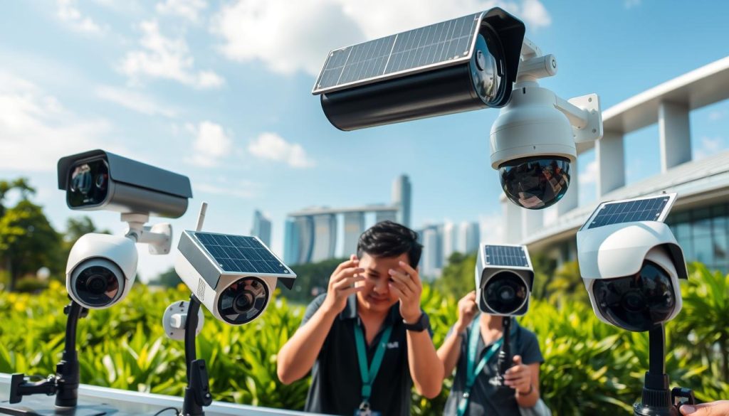 best solar powered PTZ cameras in Singapore