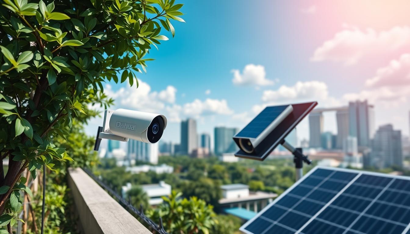 dahua solar camera