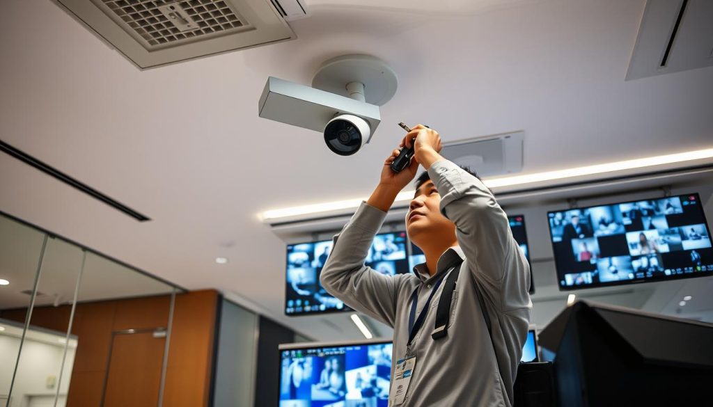 professional CCTV installation