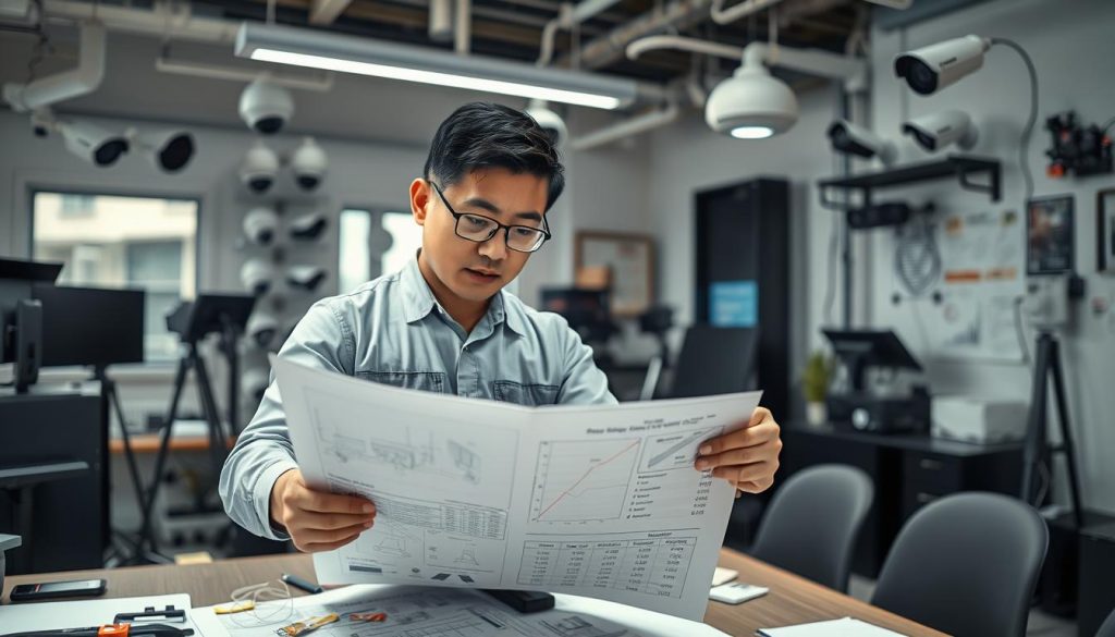 professional security camera installation cost analysis