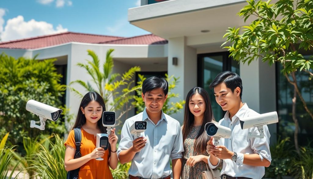 selecting solar security cameras