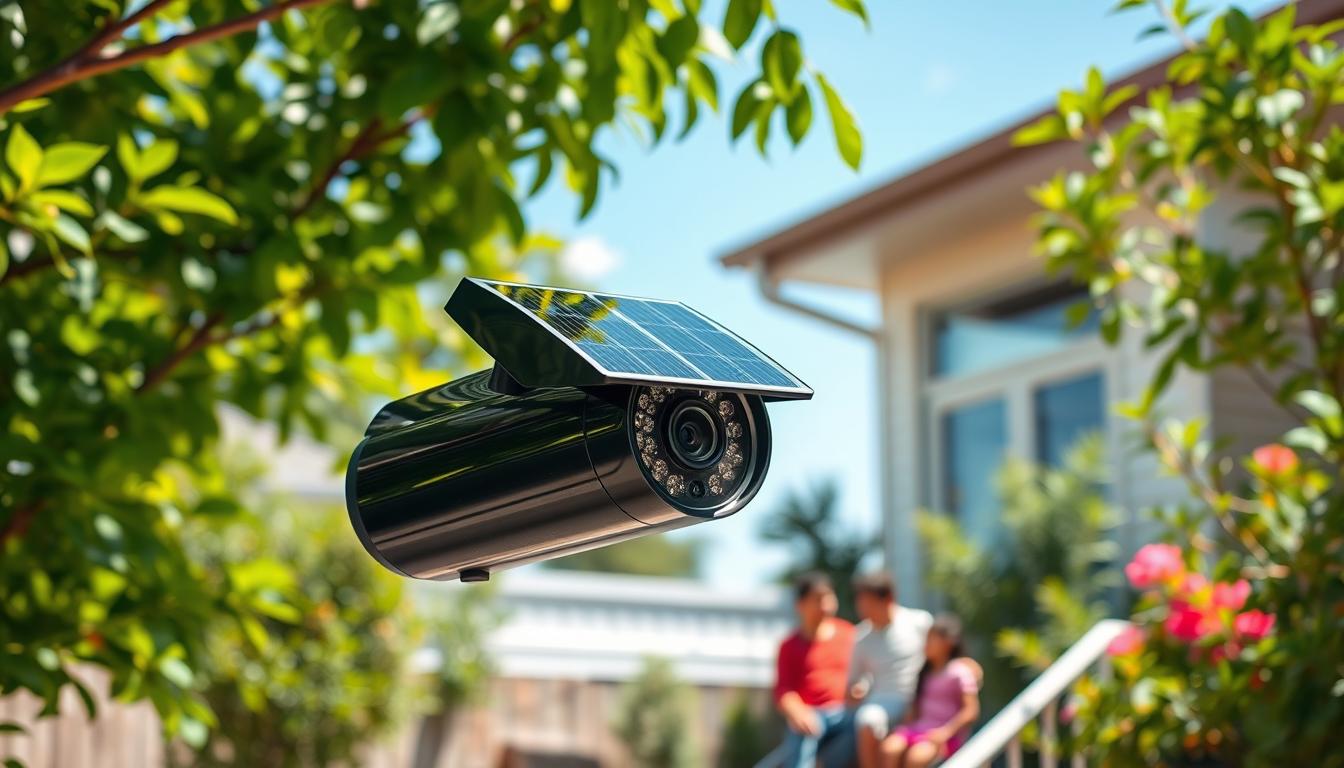 solar battery security camera
