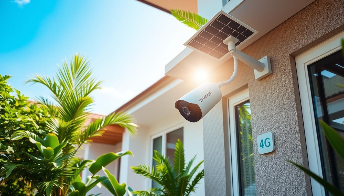 solar outdoor camera 4g