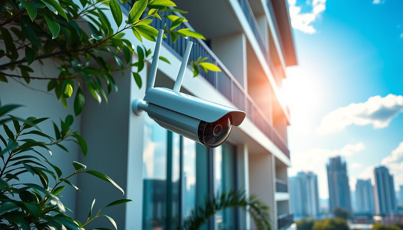 solar powered camera for outdoor wireless surveillance in Singapore