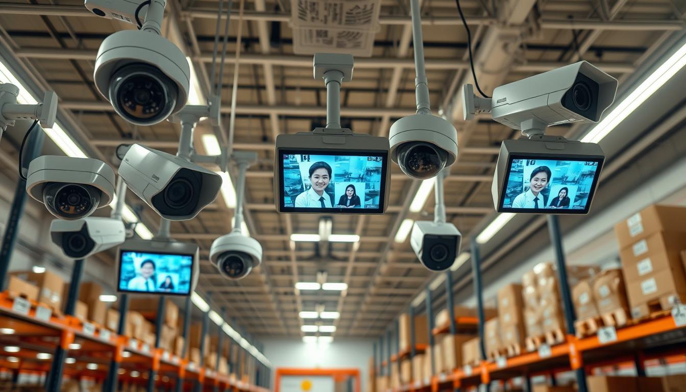 warehouse CCTV system