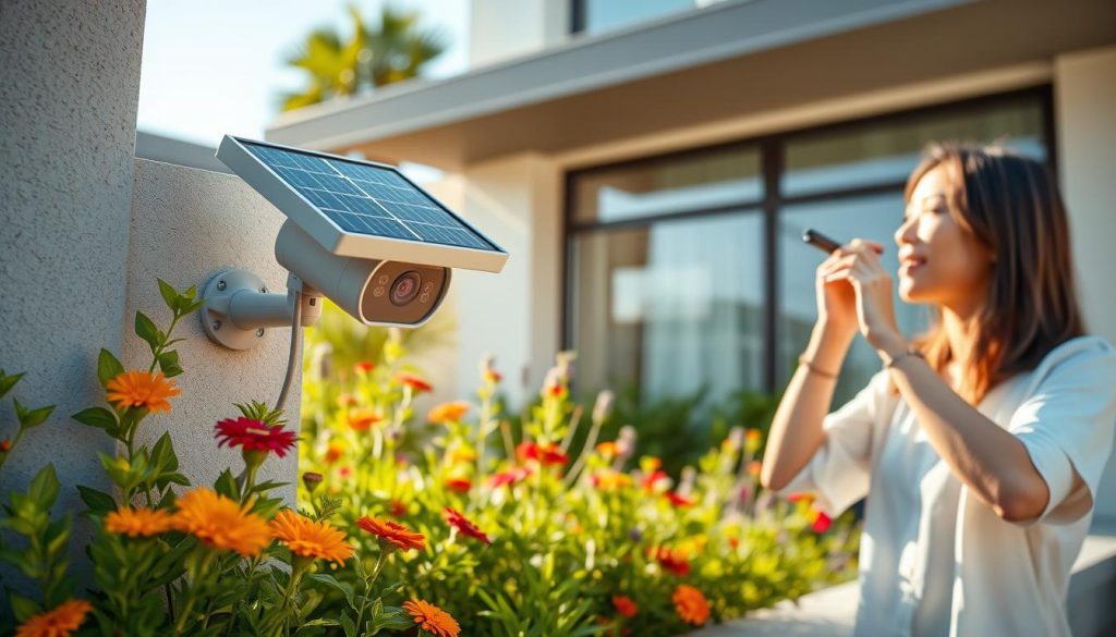 wireless solar powered outdoor camera system