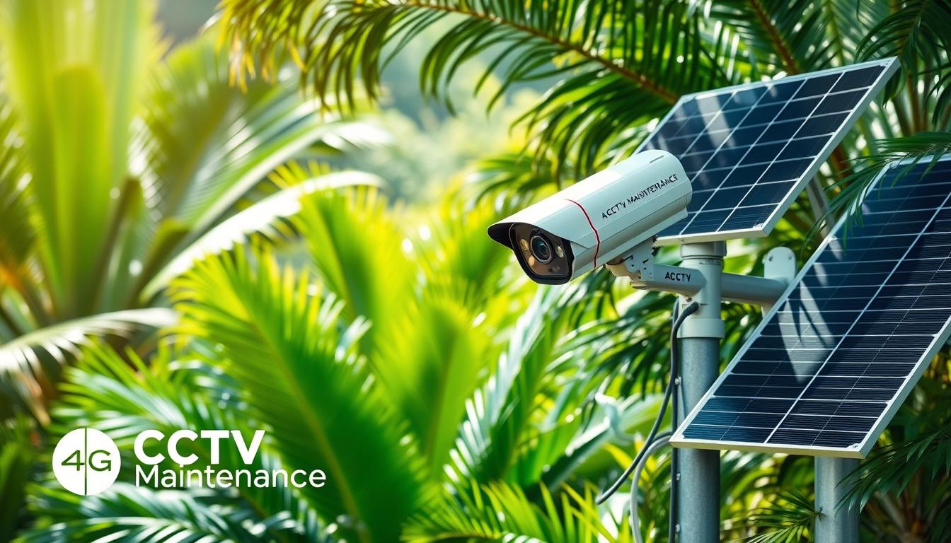 4g cctv camera solar