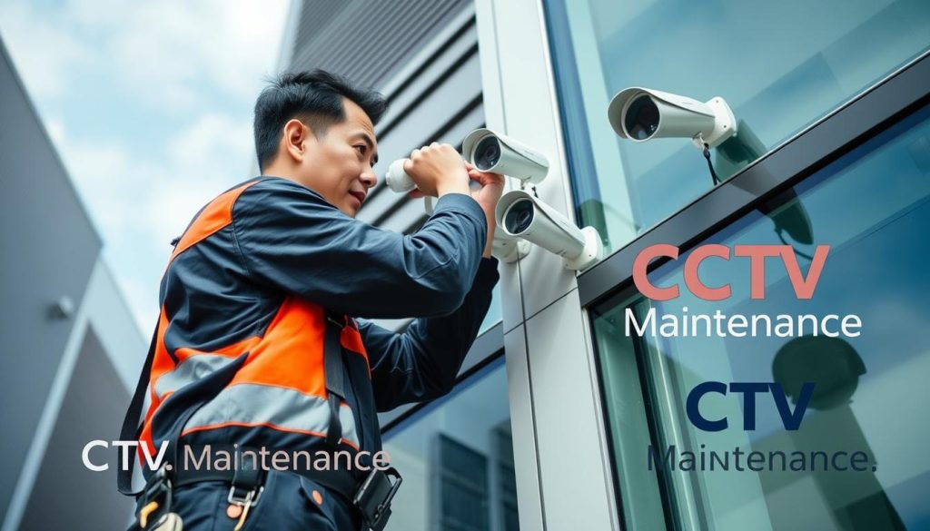 Installing vandal proof CCTV for commercial security systems