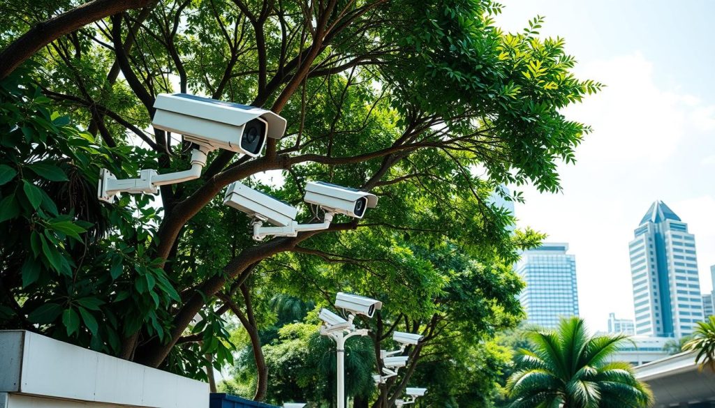 Solar-powered CCTV options in Singapore