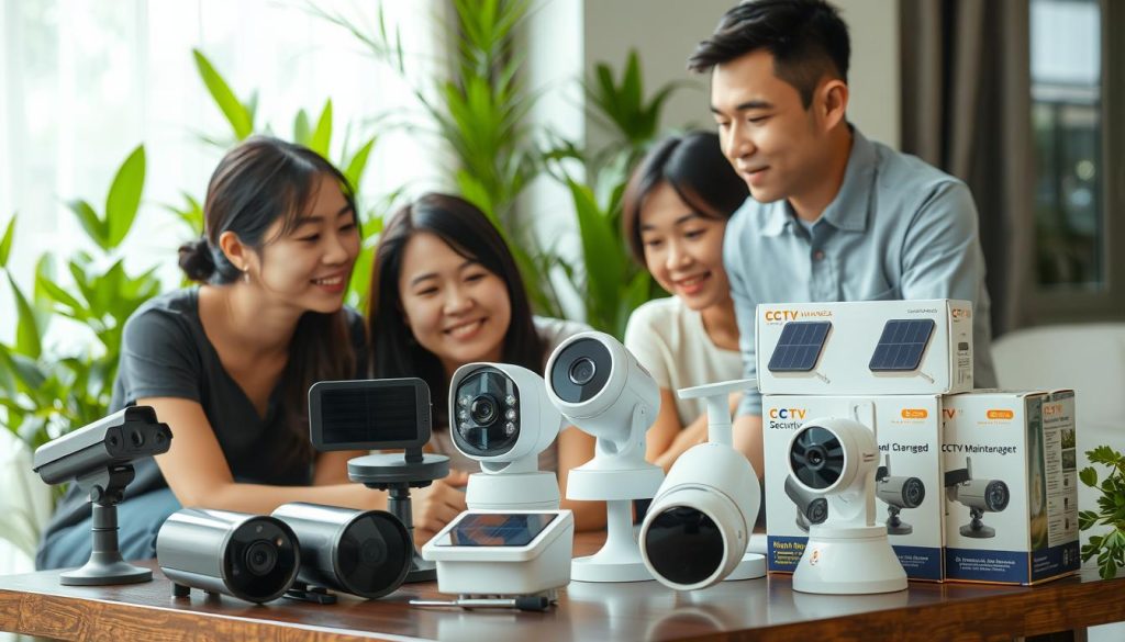 choosing solar security camera