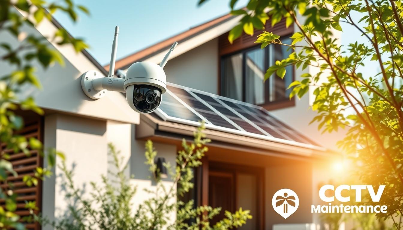 eco-friendly wifi solar IP camera