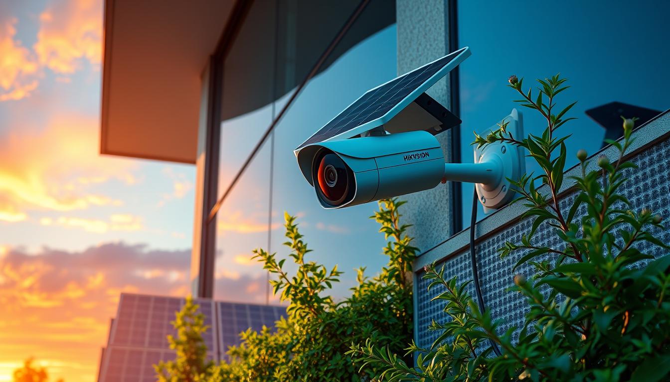 hikvision solar powered camera