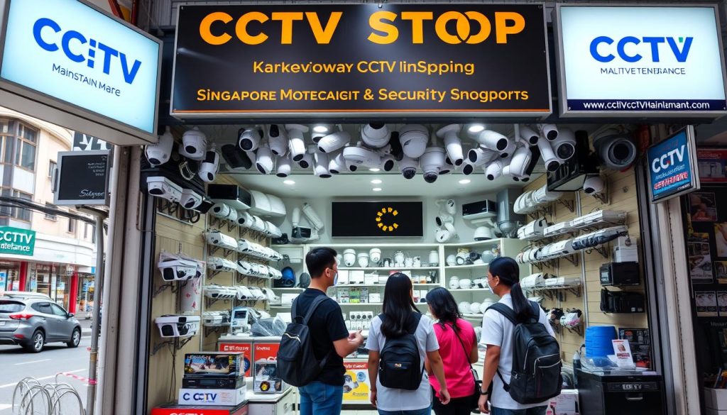 importance of location in CCTV shopping