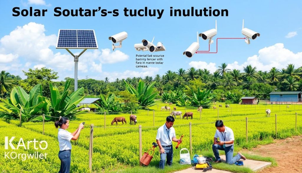 installation guide for solar security cameras