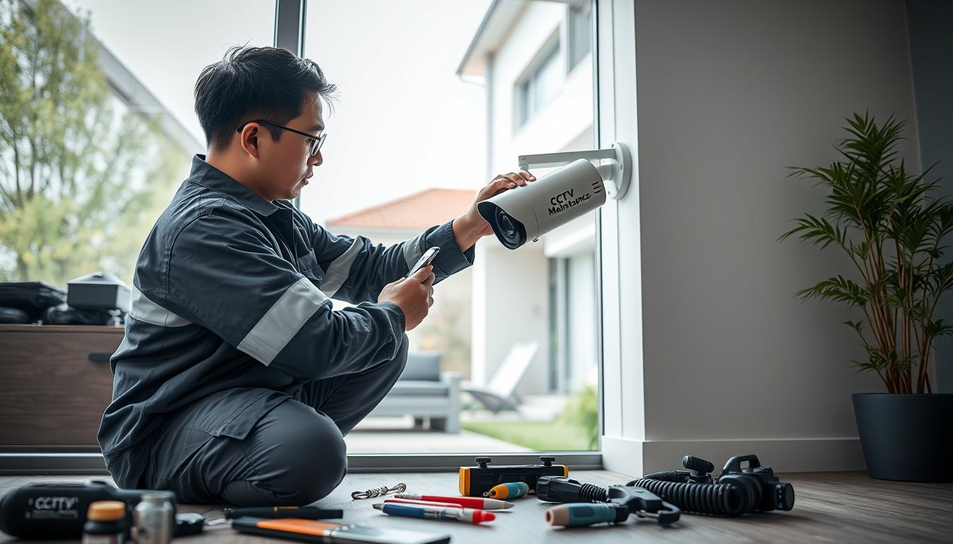 professional security camera installation cost