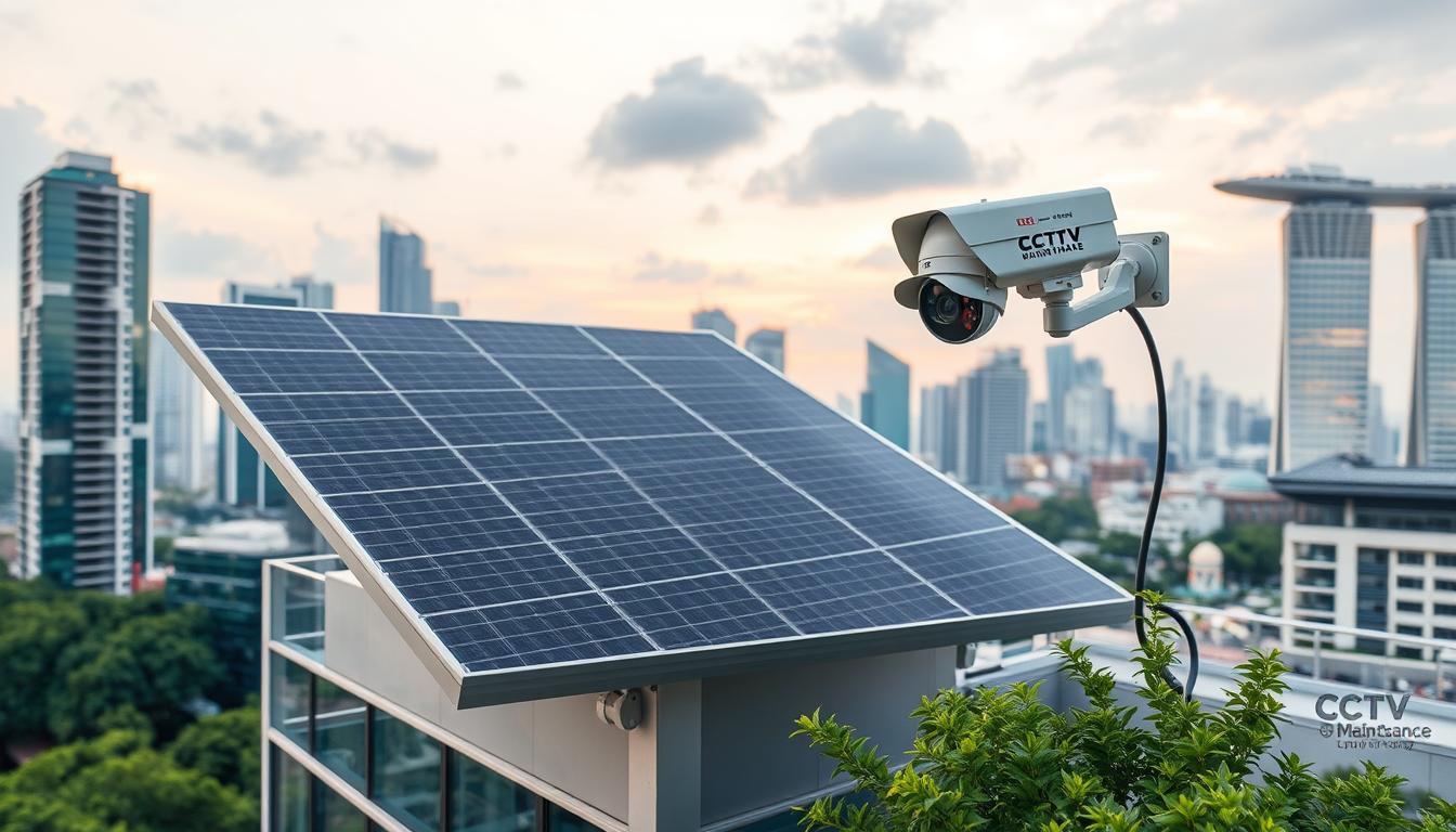 solar CCTV system