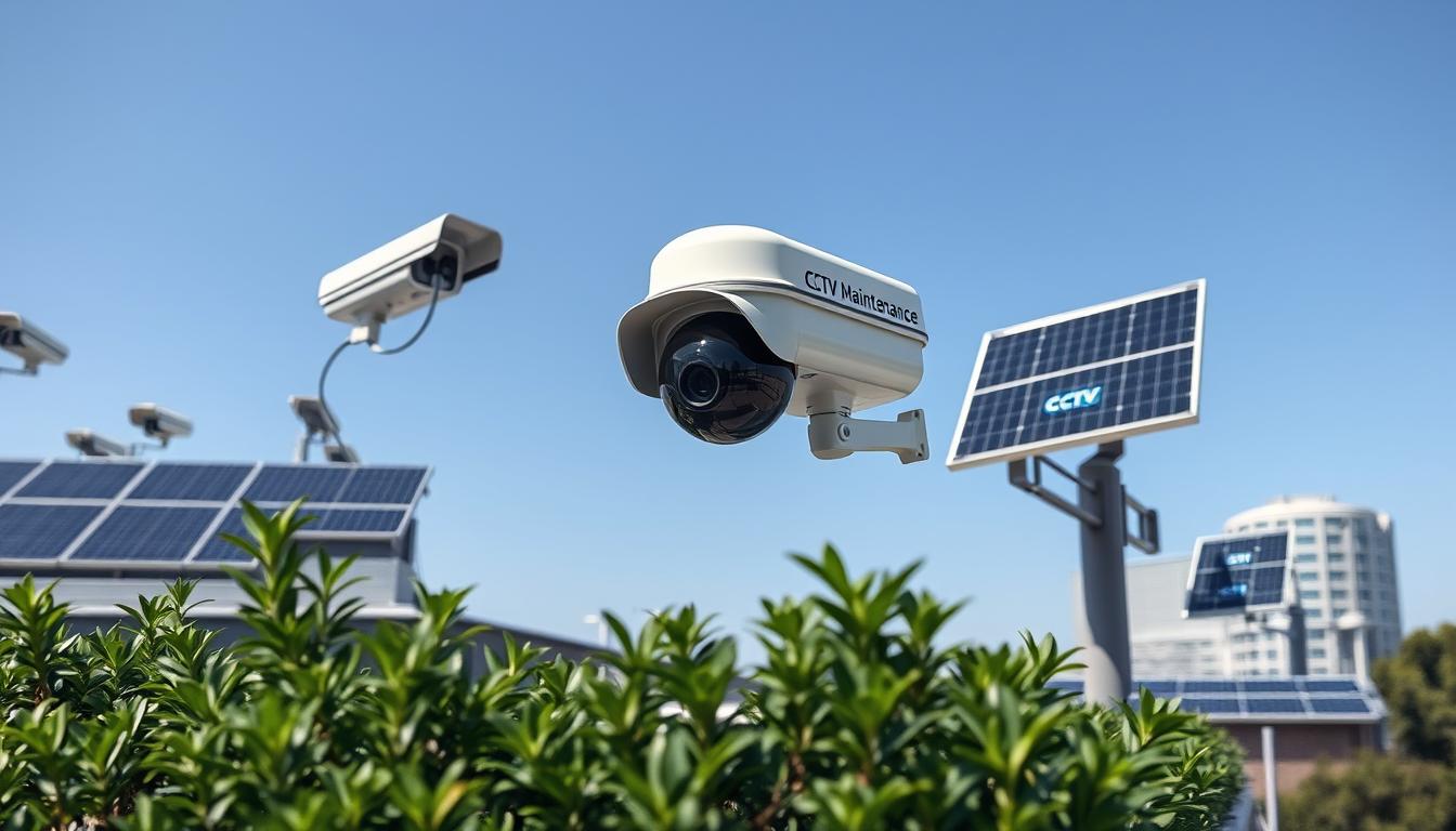 solar panel surveillance cameras