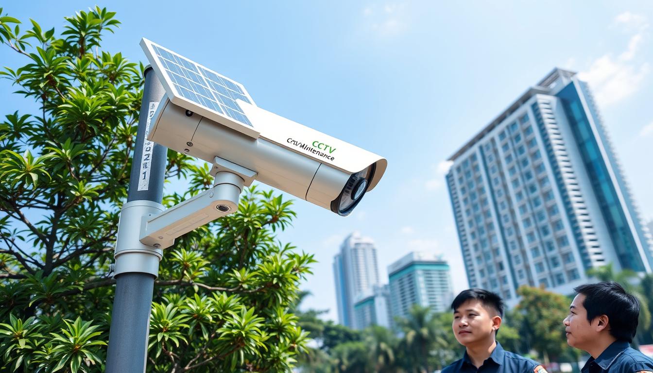 solar powered CCTV camera 4G